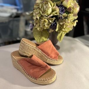 ESQ-Slip on rope wedges size 6-6.5
